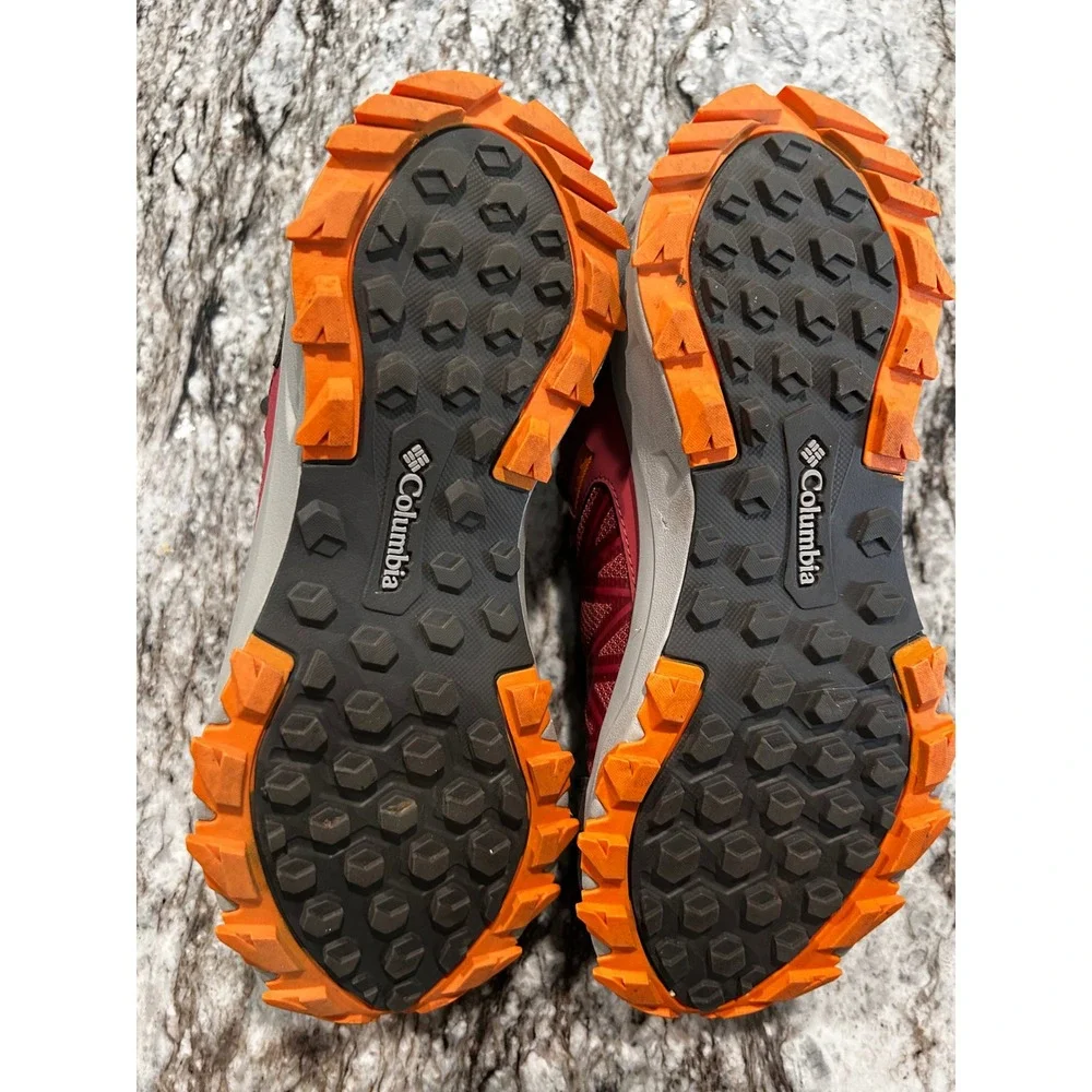 Columbia Peakfreak II Outdry  Hiking Shoes Red Orange Waterproof BL5953-679